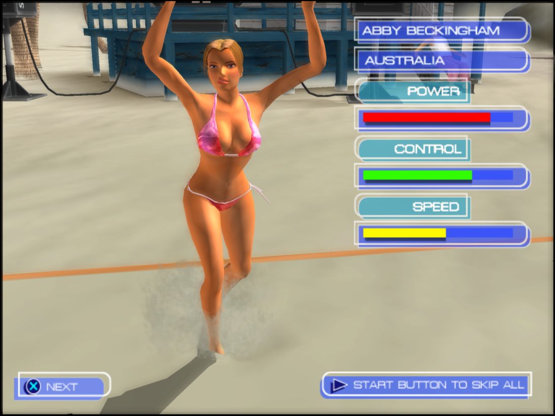 đĩa game ps2 summeer heat beach volleyball