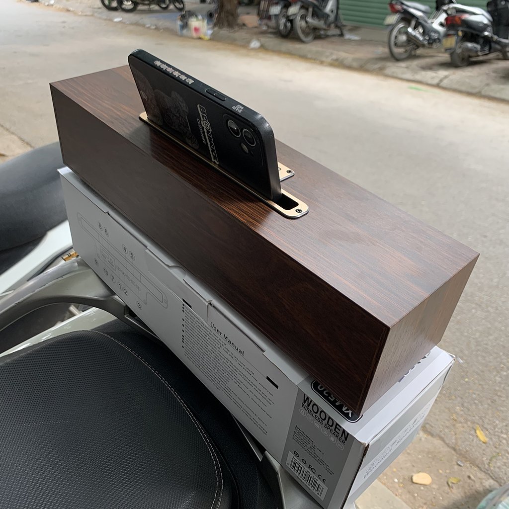 [HOT 2023]Loa Bluetooth XM-520, Âm Bass Mạnh Mẽ, Công Suất Lớn 20W, Thiết Kế Vỏ Gỗ Sang Trọng, Đa Dạng Kết Nối, Loa Không Dây, Loa Mini, Loa Máy Tính