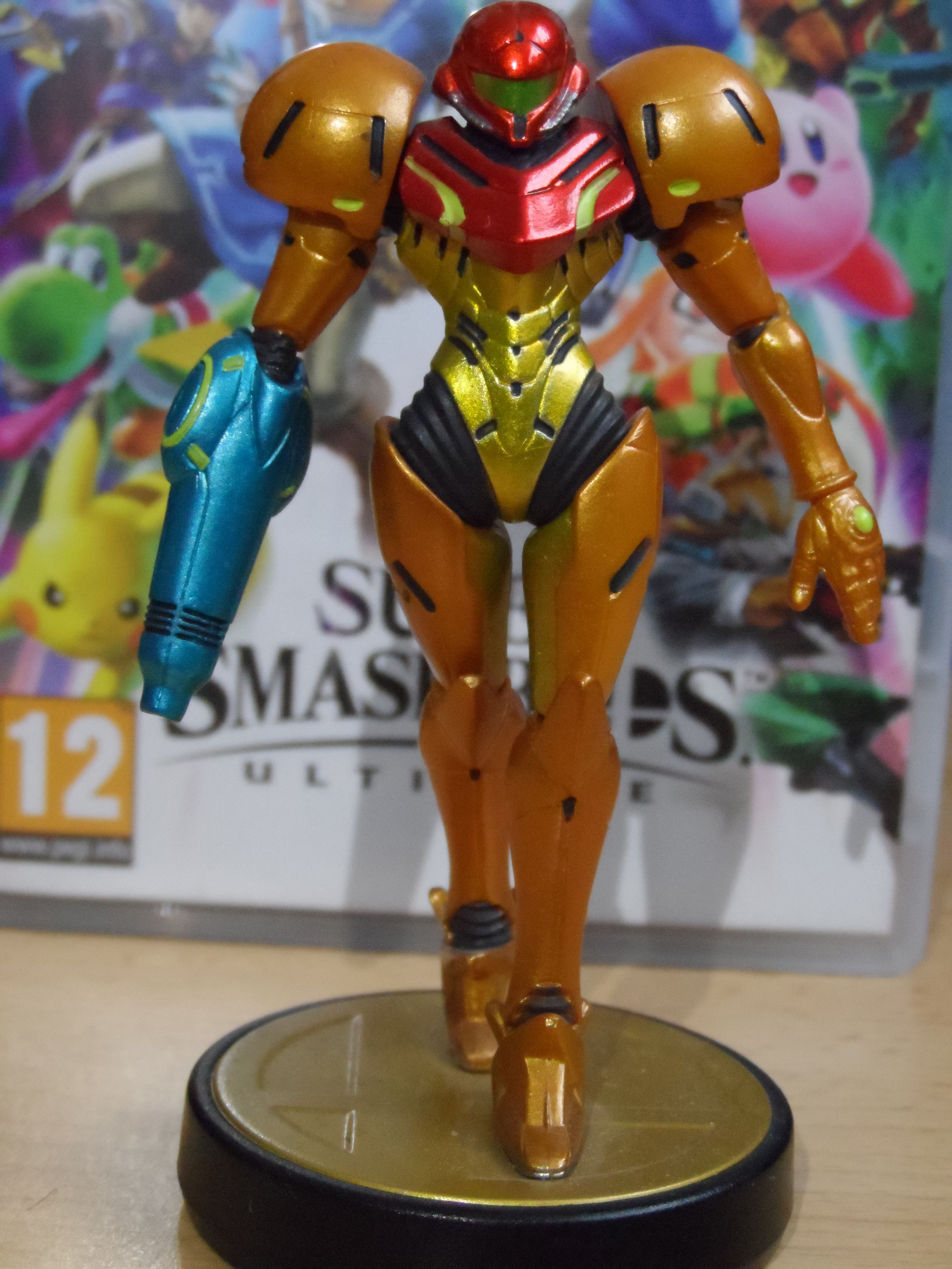 Mô hình Amiibo Metroid Samus ( Smash Bros )
