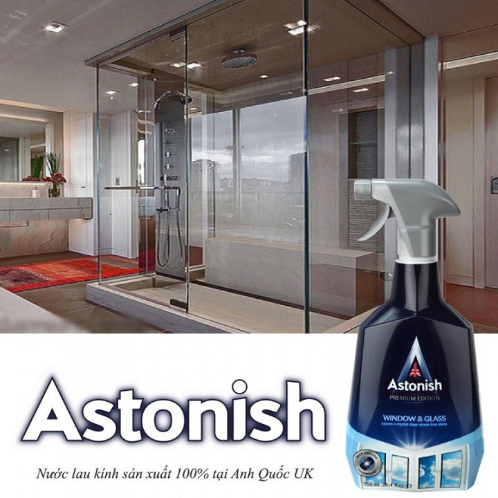 [HCM]Nước lau kính Astonish C6950-750ml