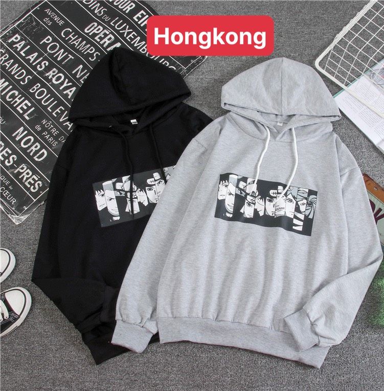 ÁO KHOÁC HOODIE NAM NỮ NARUTO CHẤT NỈ DÀY ĐẲNG CẤP PHOM FROM RỘNG CHỐNG LẠNH NẮNG, NÓNG ĐÔNG HÈ HOT TREND CAO CẤP 2023- HONGKONG FASHION