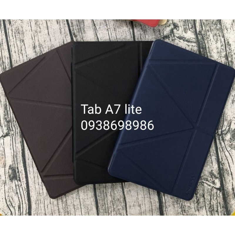 Bao da samsung galaxy tab a7 lite t220, t225 lưng dẻo chính hãng onjess