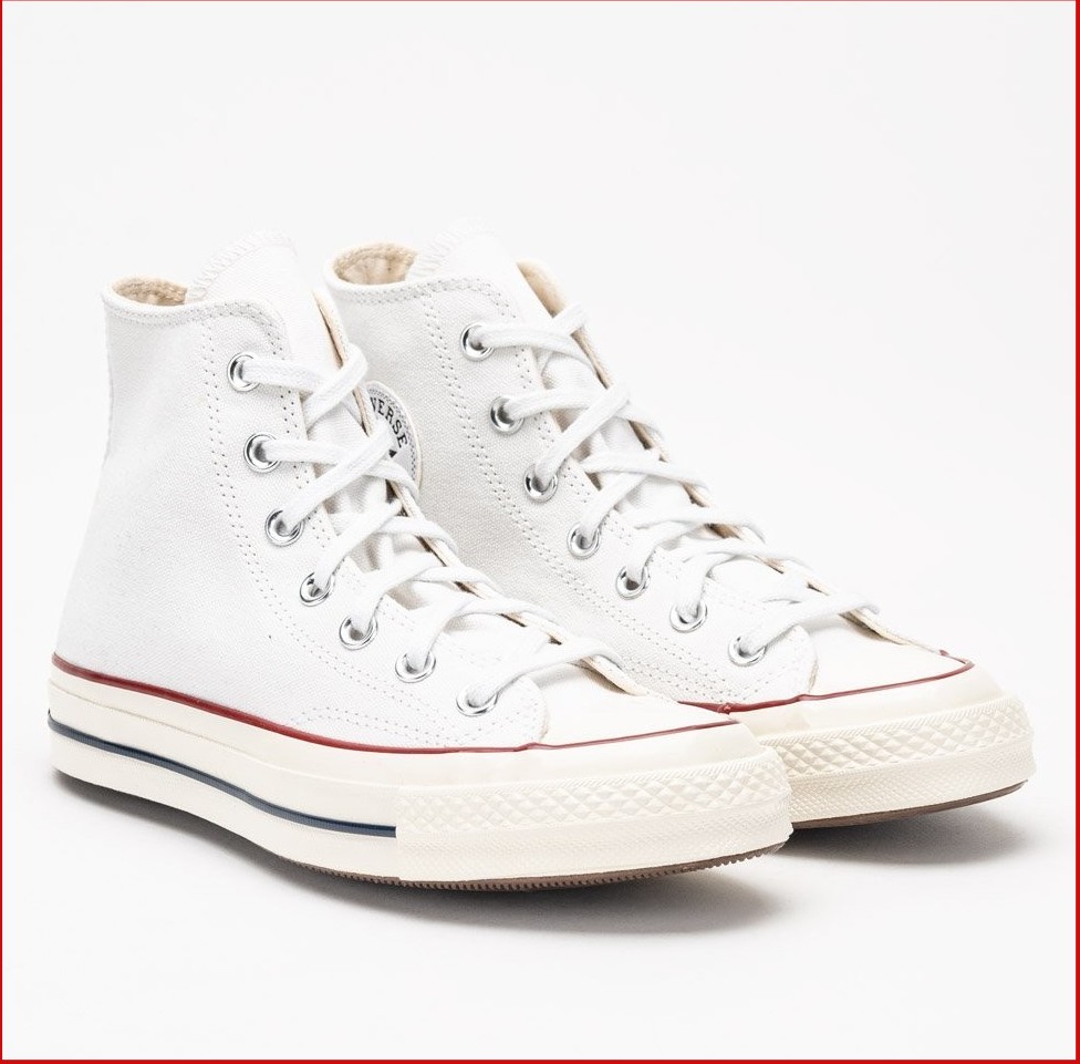 Giày Converse chuck 1970s cao cổ màu trắng ( Full box+ tặng túi converse + bill + Tất)