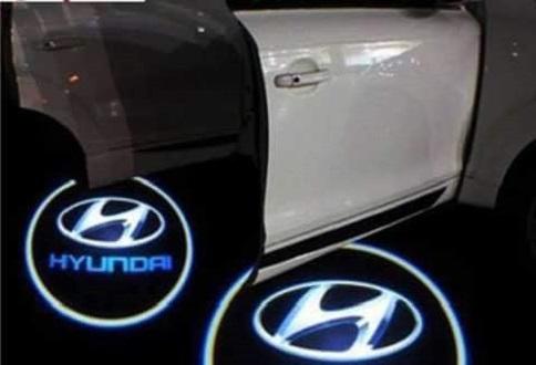 Bộ 2 Đèn led cánh cửa logo HYUNDAI