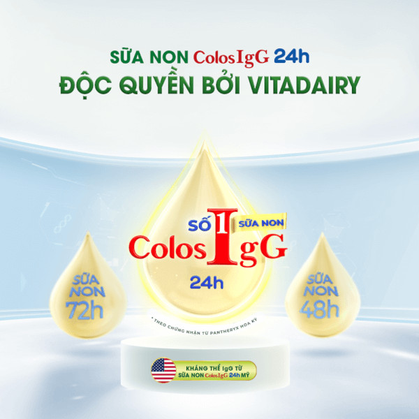 (HSD T9-2026) (Quét Mã QR Tích Xu) Sữa Bột Vitadairy Colos Opti 0+ 800g (Cho Trẻ Từ 0 - 1 Tuổi).