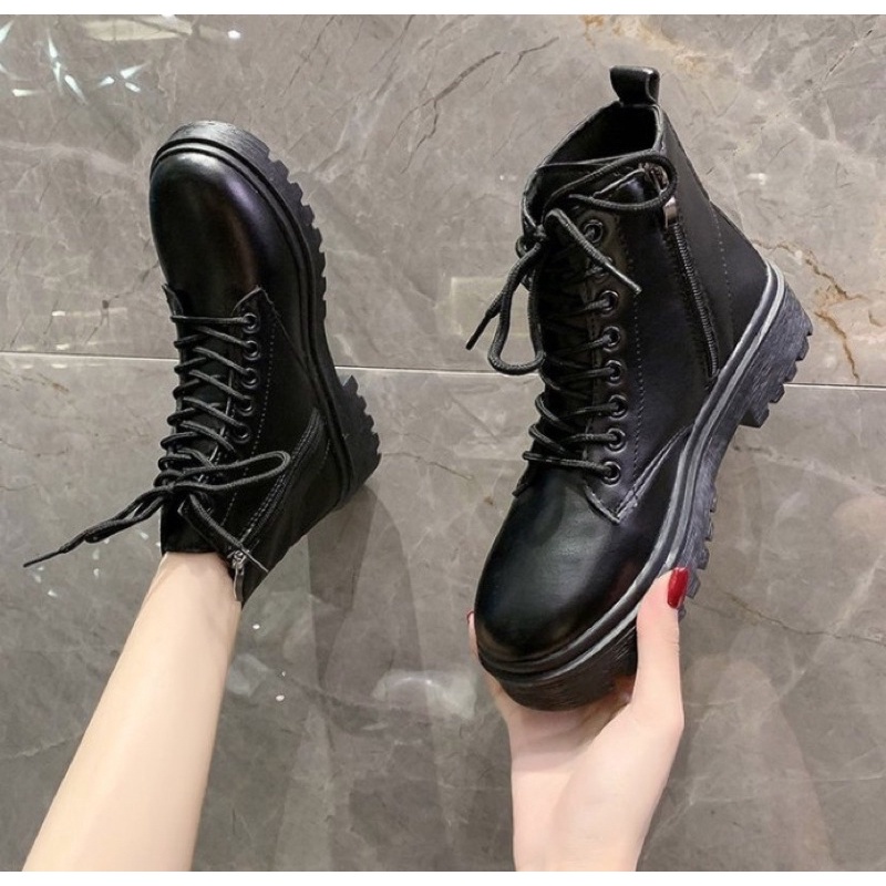 Boot nữ cổ thấp 104  bốt nữ thời trang hot trend