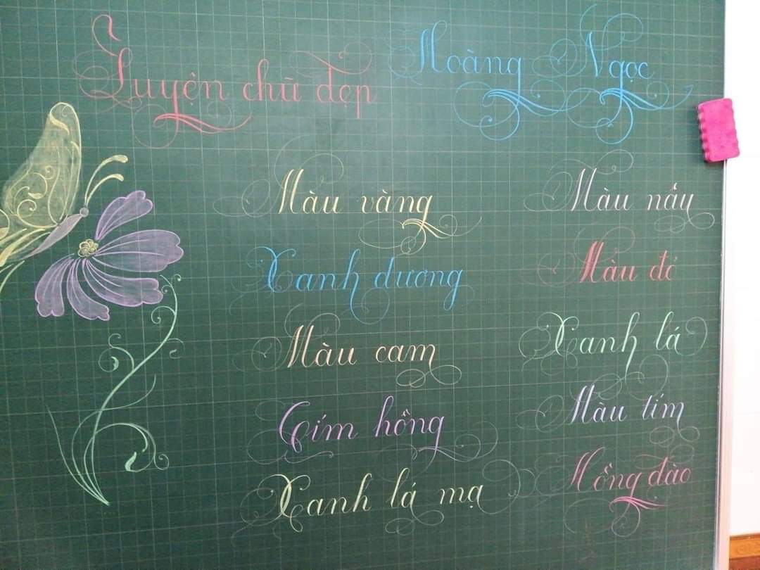 Phấn lục giác hộp 50 viên 10 màu