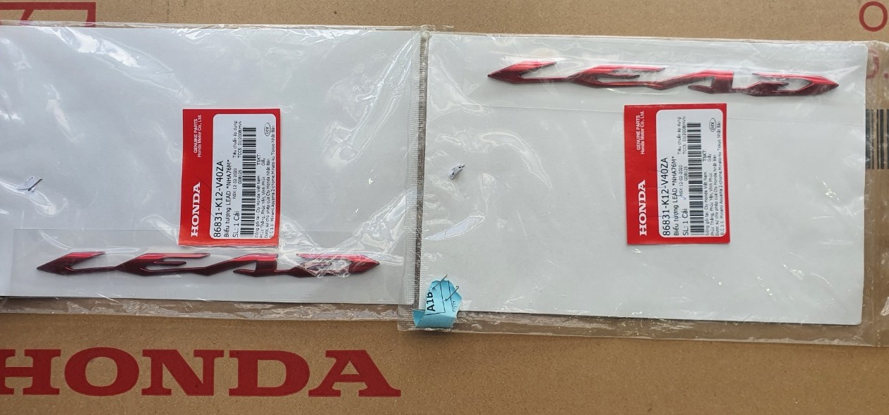 [HCM]TEM SƯỜN HONDA LEAD 125 MÀU ĐỎ