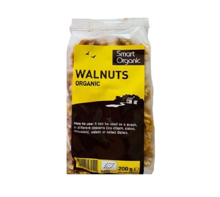 Nhân hạt óc chó hữu cơ 200gr - Smart Organic