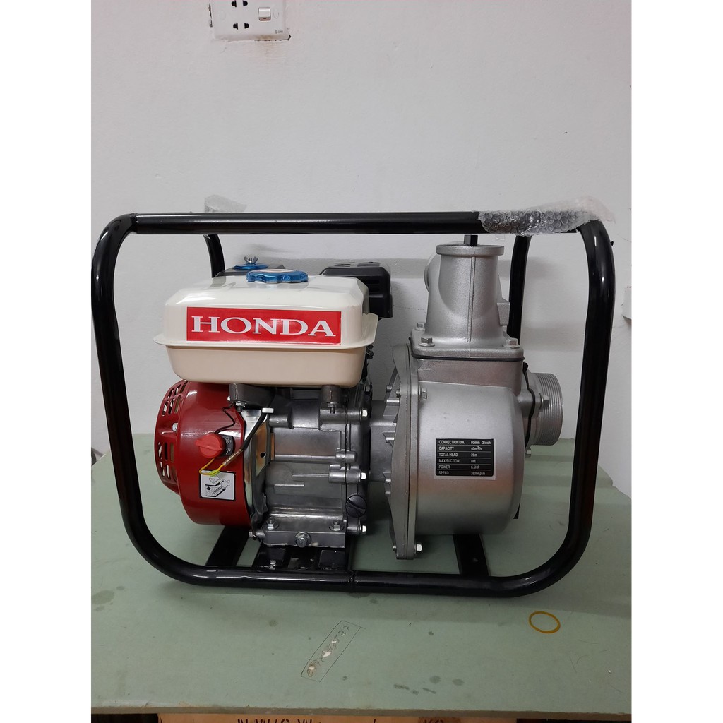 Máy bơm nước chạy xăng wb30xt ống ra 80