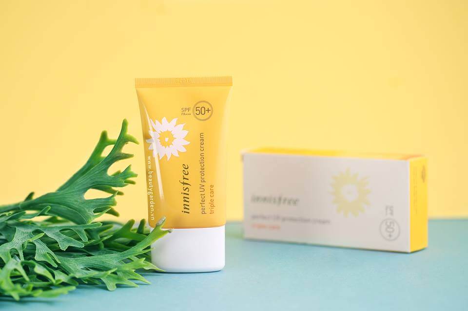 Kem Chống Nắng Innisfree SPF 50+ vàng 50ml