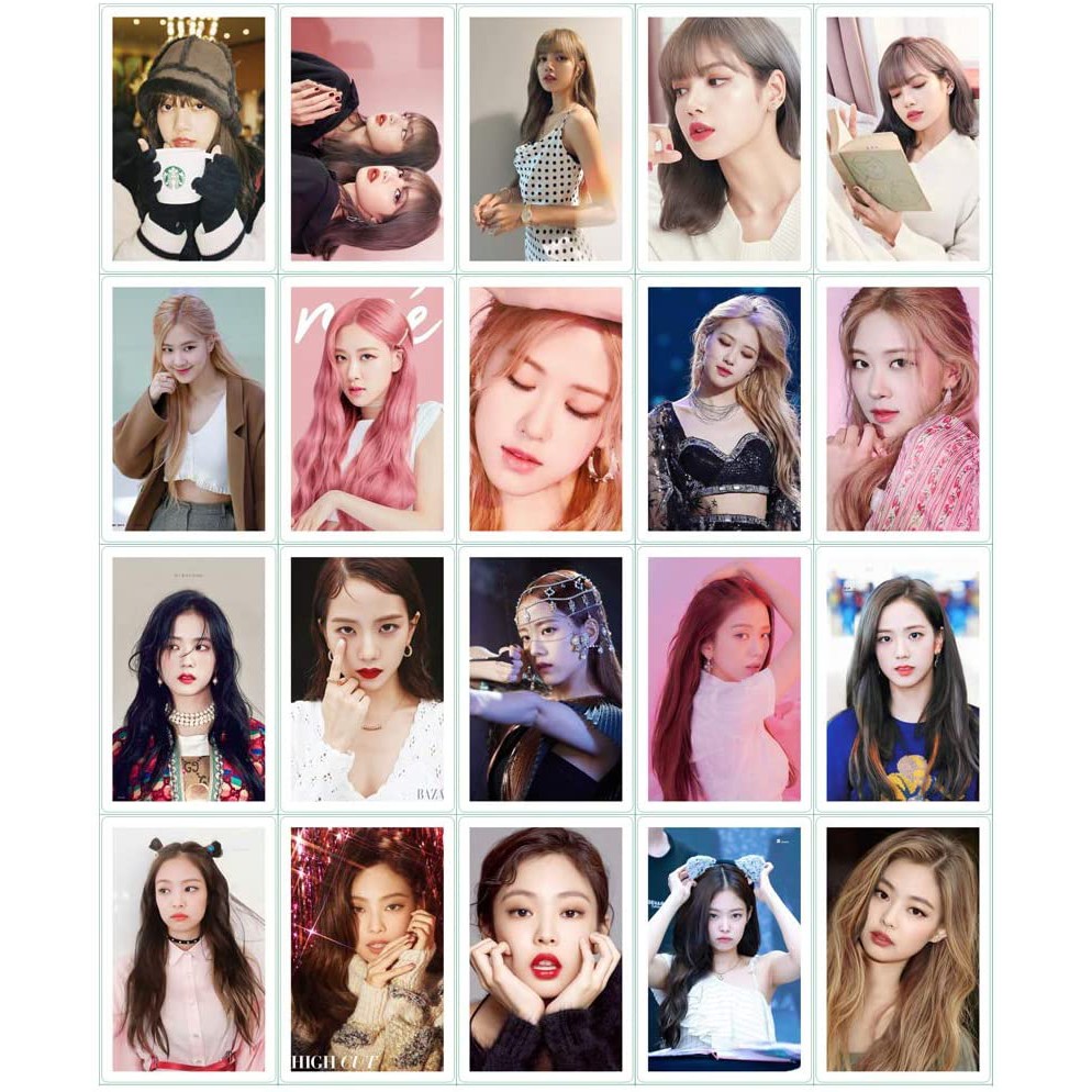 Set 30 ảnh Lomo card Blackpink