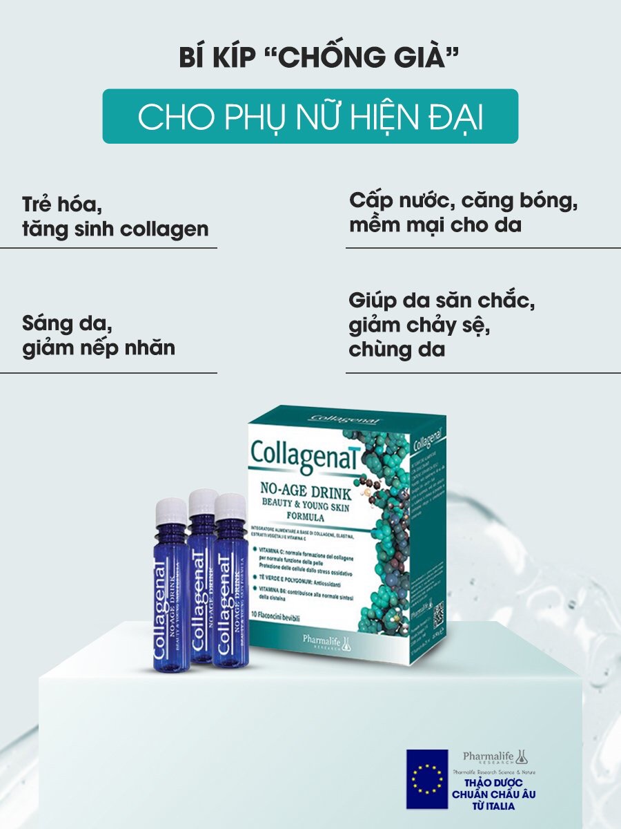 Thực Phẩm Bổ Sung Collagen Thủy Phân Pharmalife- Ý
