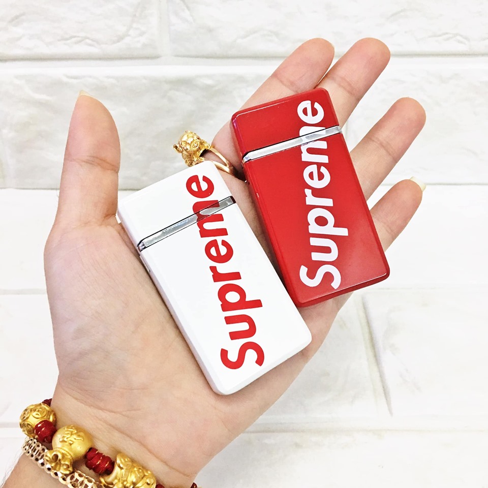 (SỐ LƯỢNG CÓ HẠN) BẬT LỬA SUPREME 2 LỬA (LỬA NGỌN VÀ LỬA HỎA TIỄN) (CÓ HỘP)