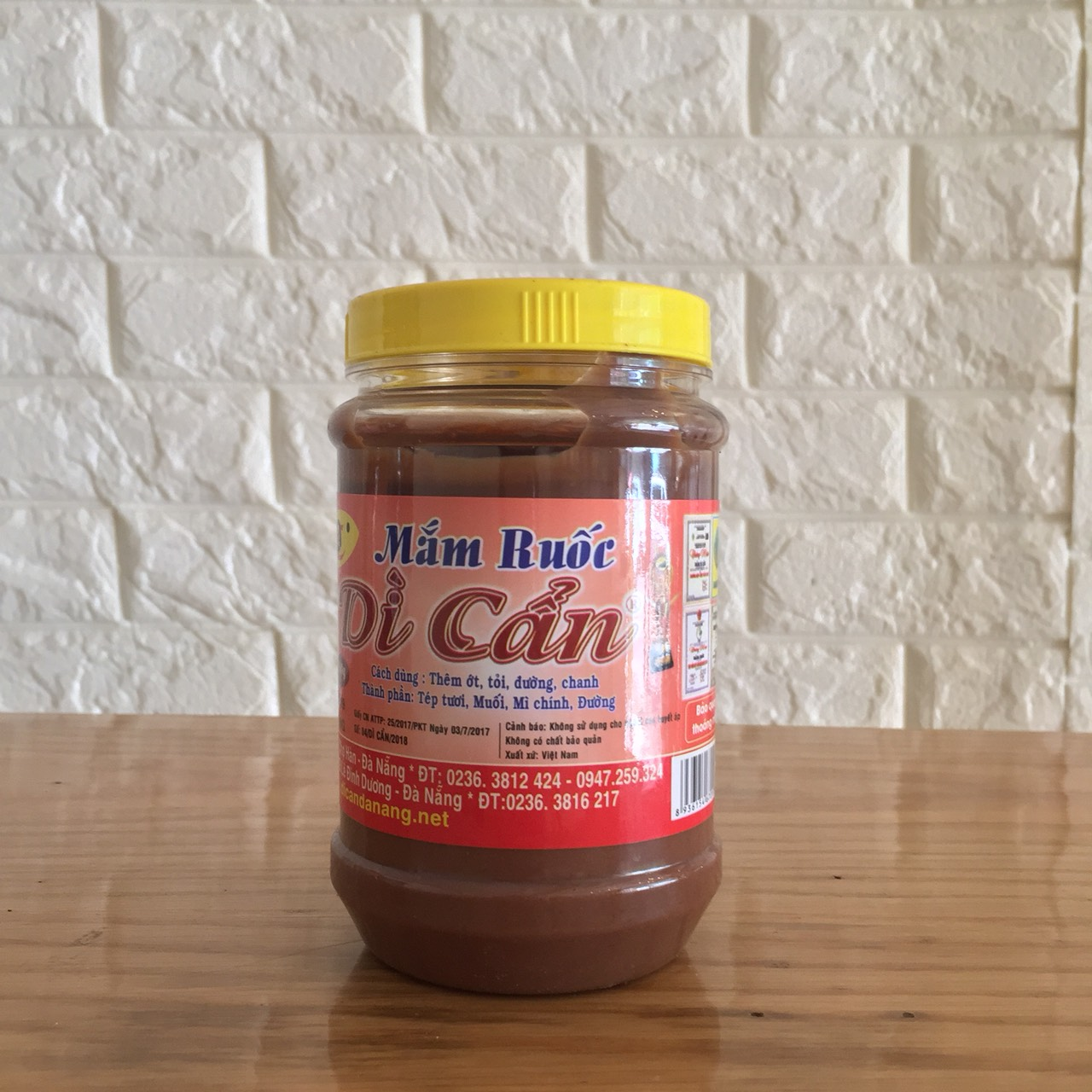 Mắm ruốc dì cẩn đặc sản đà nẵng hũ 500g thơm ngon - date mới