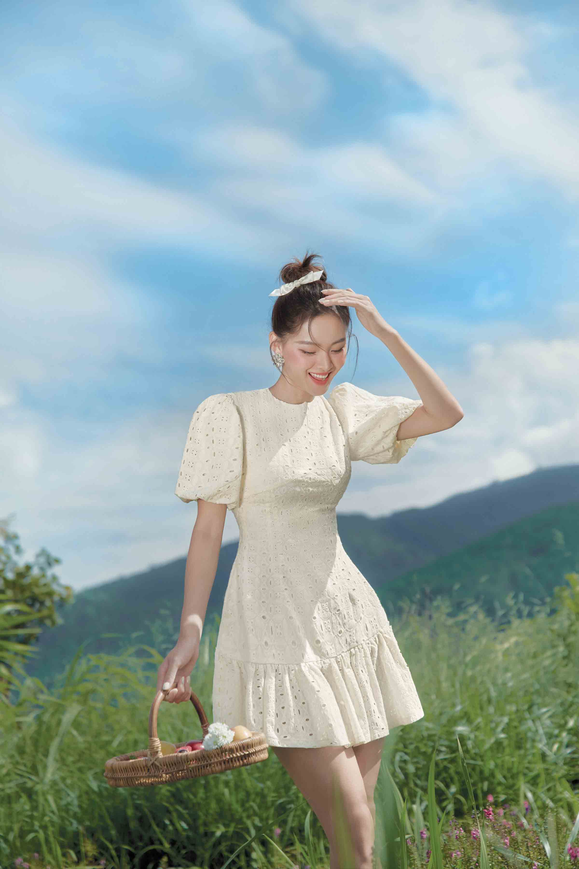CÉLESTE - Váy hở lưng Audrey Dress