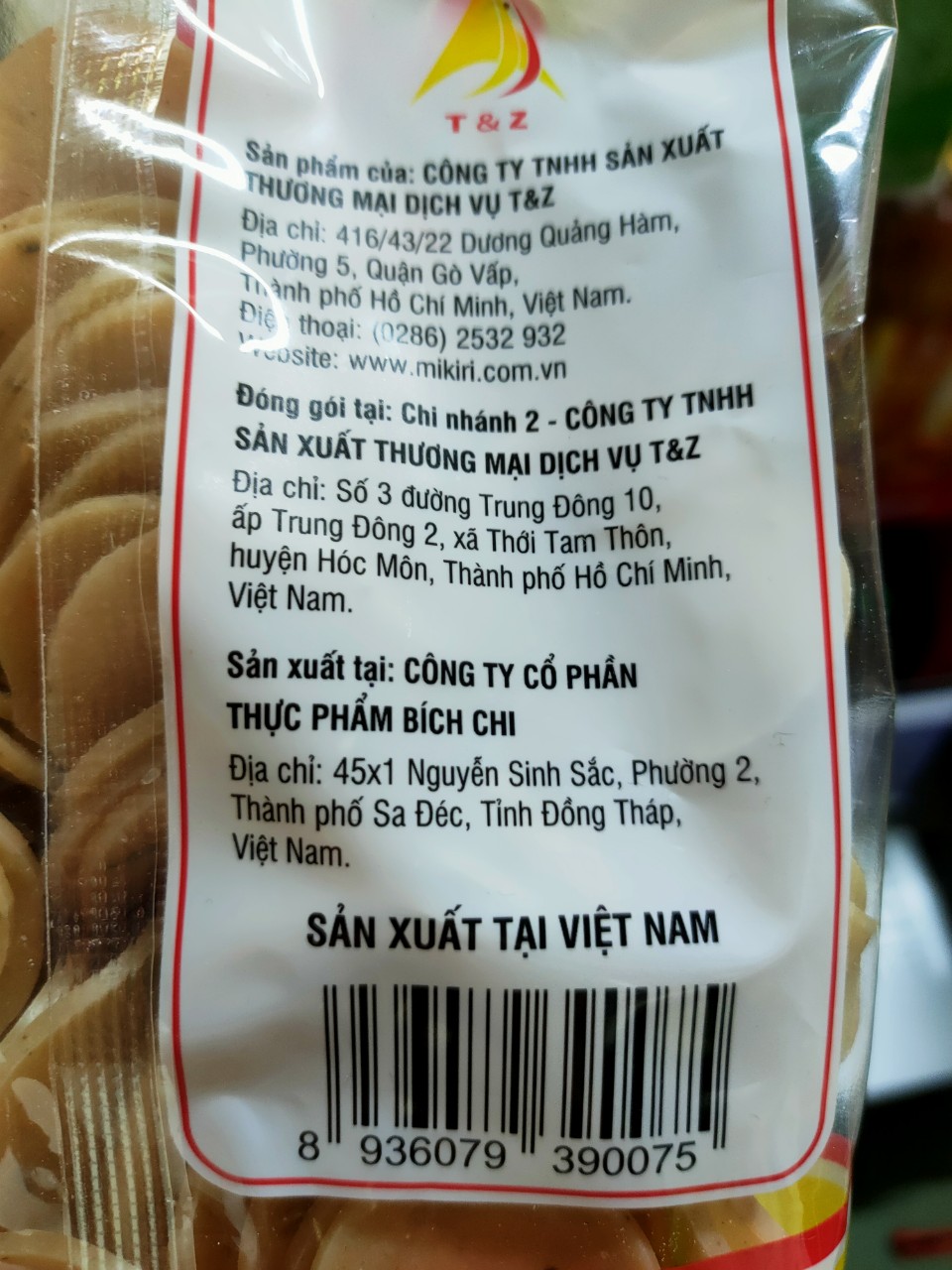 Bánh Phồng Tôm Tròn MIKIRI 200g -Có Tôm thật