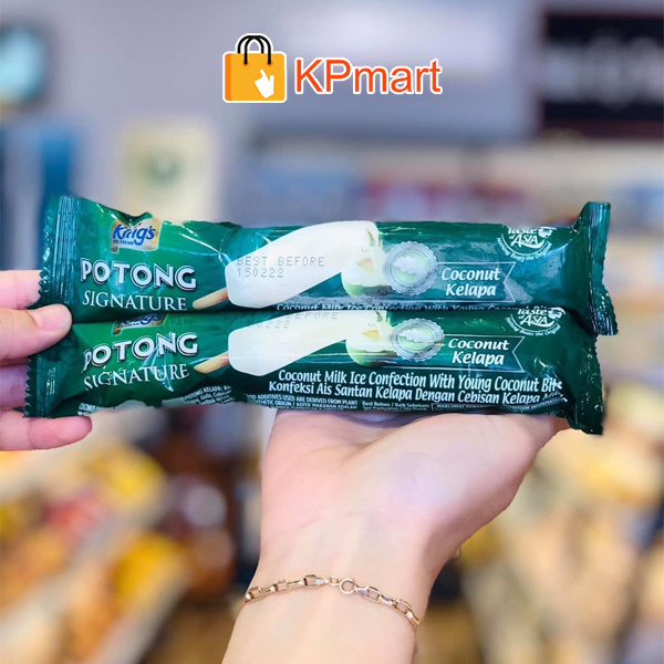 Kem dừa non Thái Lan  King's Potong Signature Coconut 60ML