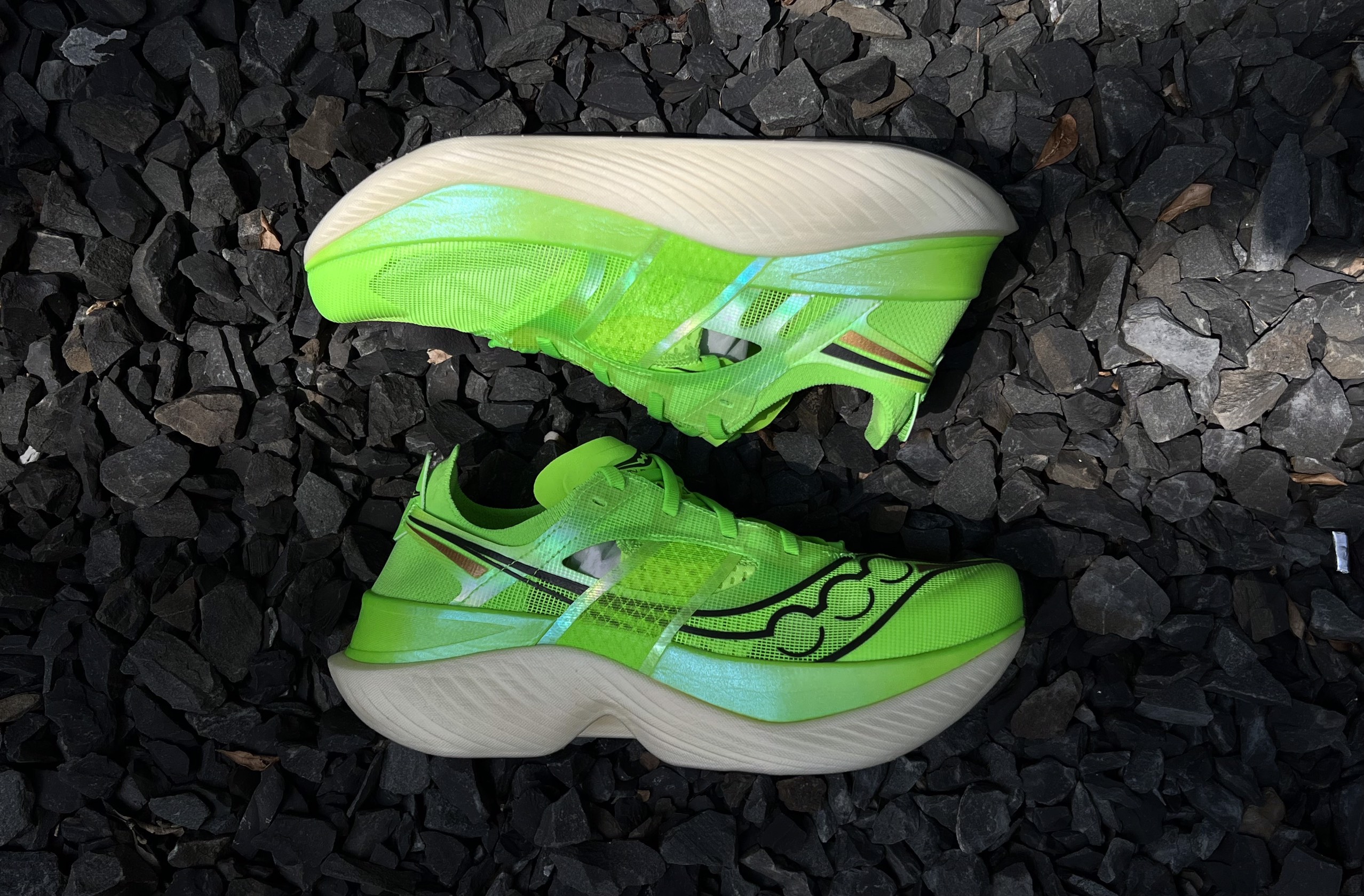 Giày chạy bộ Saucony Endorphin Elite - Slime