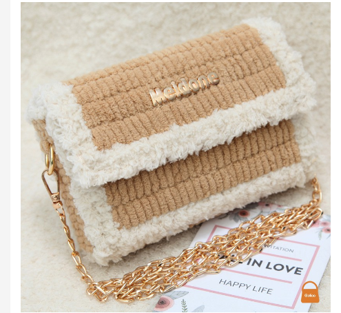 Túi handmade tự đan túi đeo chéo túi handmade len xù DIY kèm đầy đủ phụ kiện hot