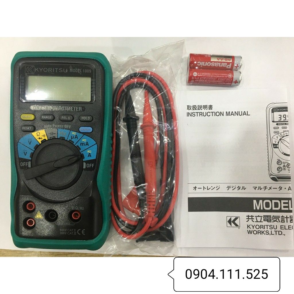 [HCM]Đồng hồ vạn năng Kyoritsu 1009