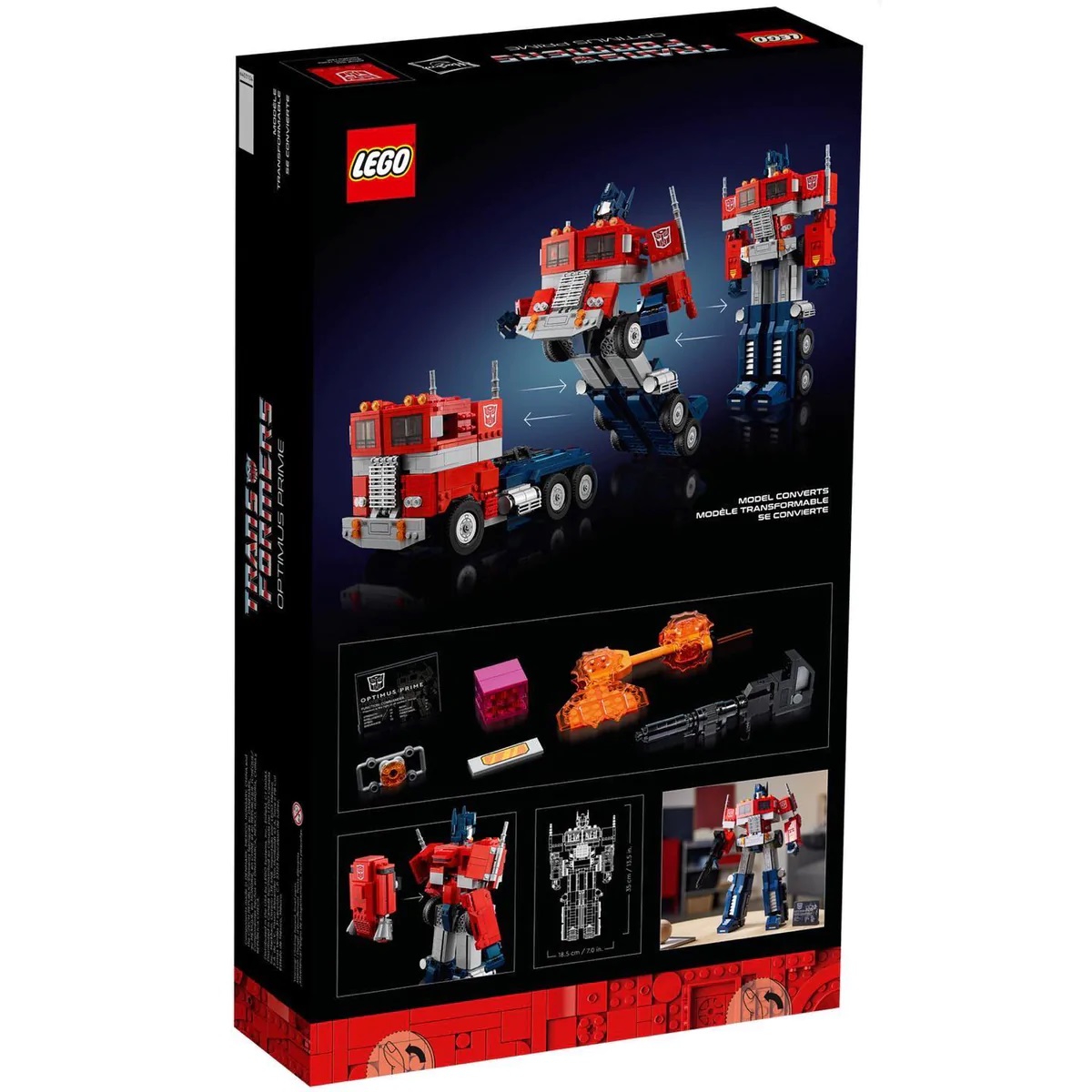 [HAPPY BRICKS] LEGO  ICONS - 10302 - OPTIMUS PRIME