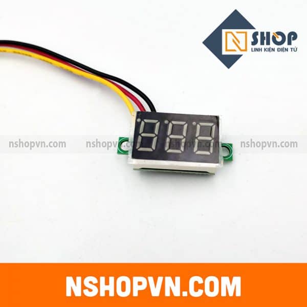 Đồng hồ đo áp 3 dây Xanh dương