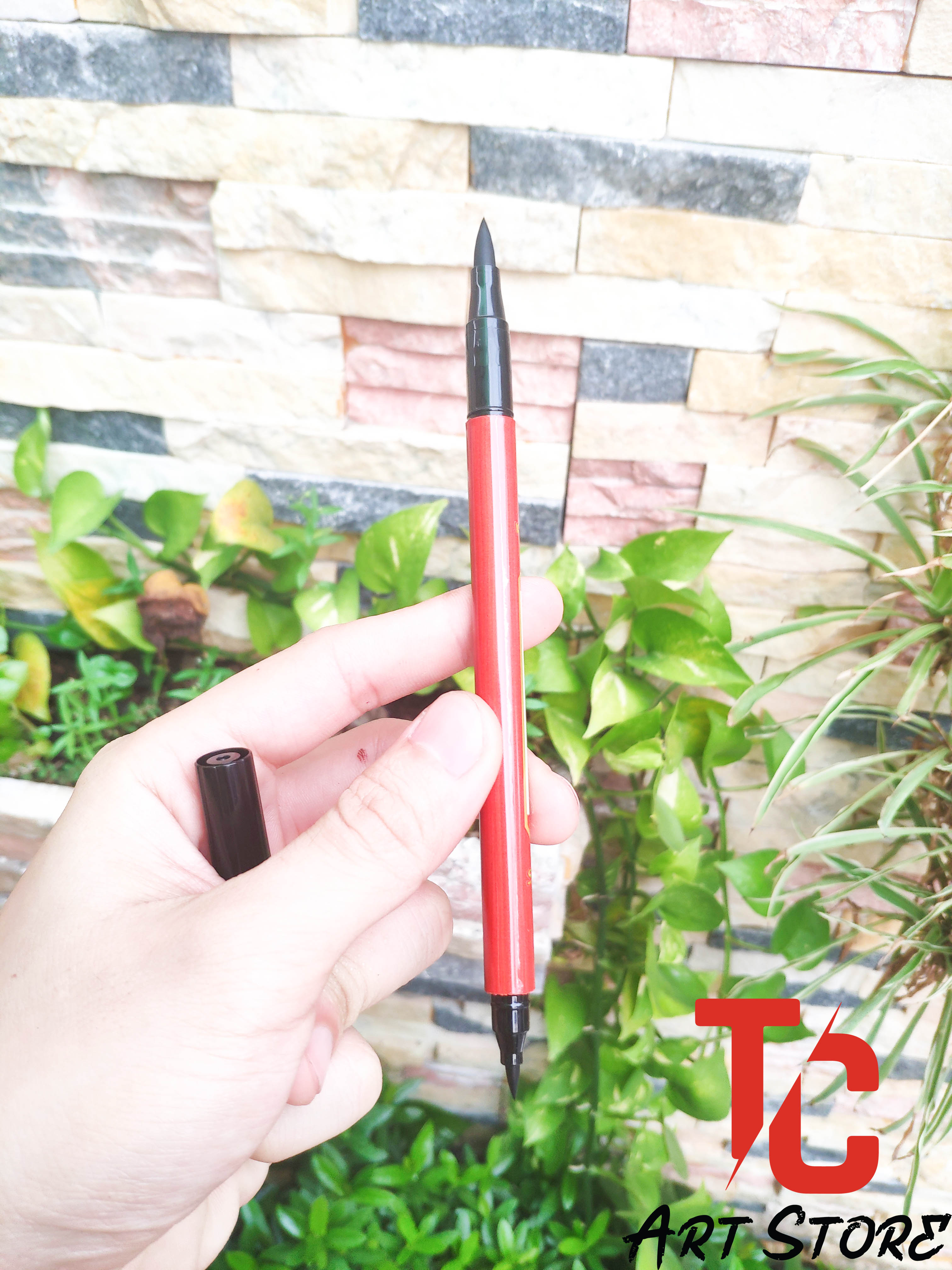 [TC Art Store] Bút thư pháp mực sẵn 2 đầu