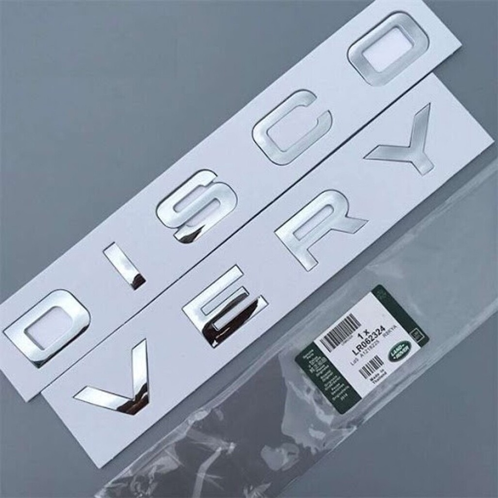 Tem dán chữ nổi 3d discovery- trang trí ô tô
