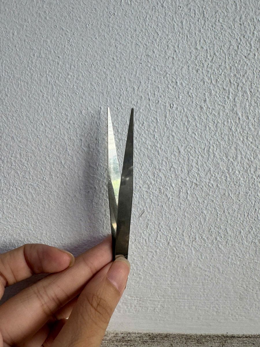 Nhíp Gắp Linh Kiện Điện Tử Đầu Thẳng 10Cm Tiện Dụng