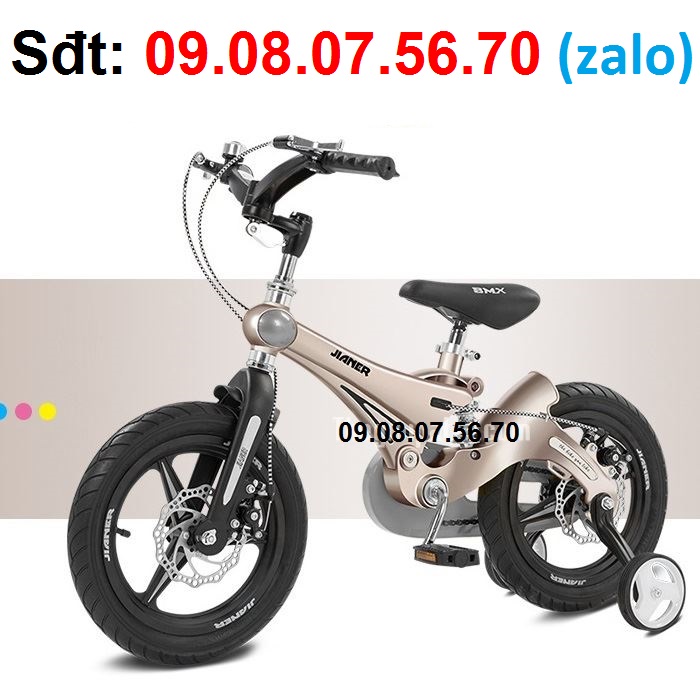 Xe đạp trẻ em Jianer J9 cao cấp (4 màu) 14 inch