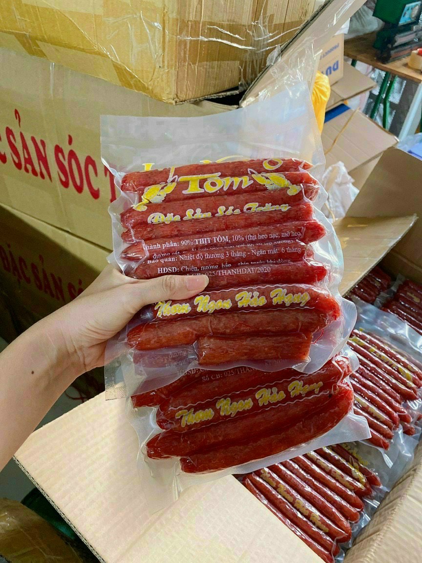 LẠP XƯỞNG TÔM SÓC TRĂNG 500GR
