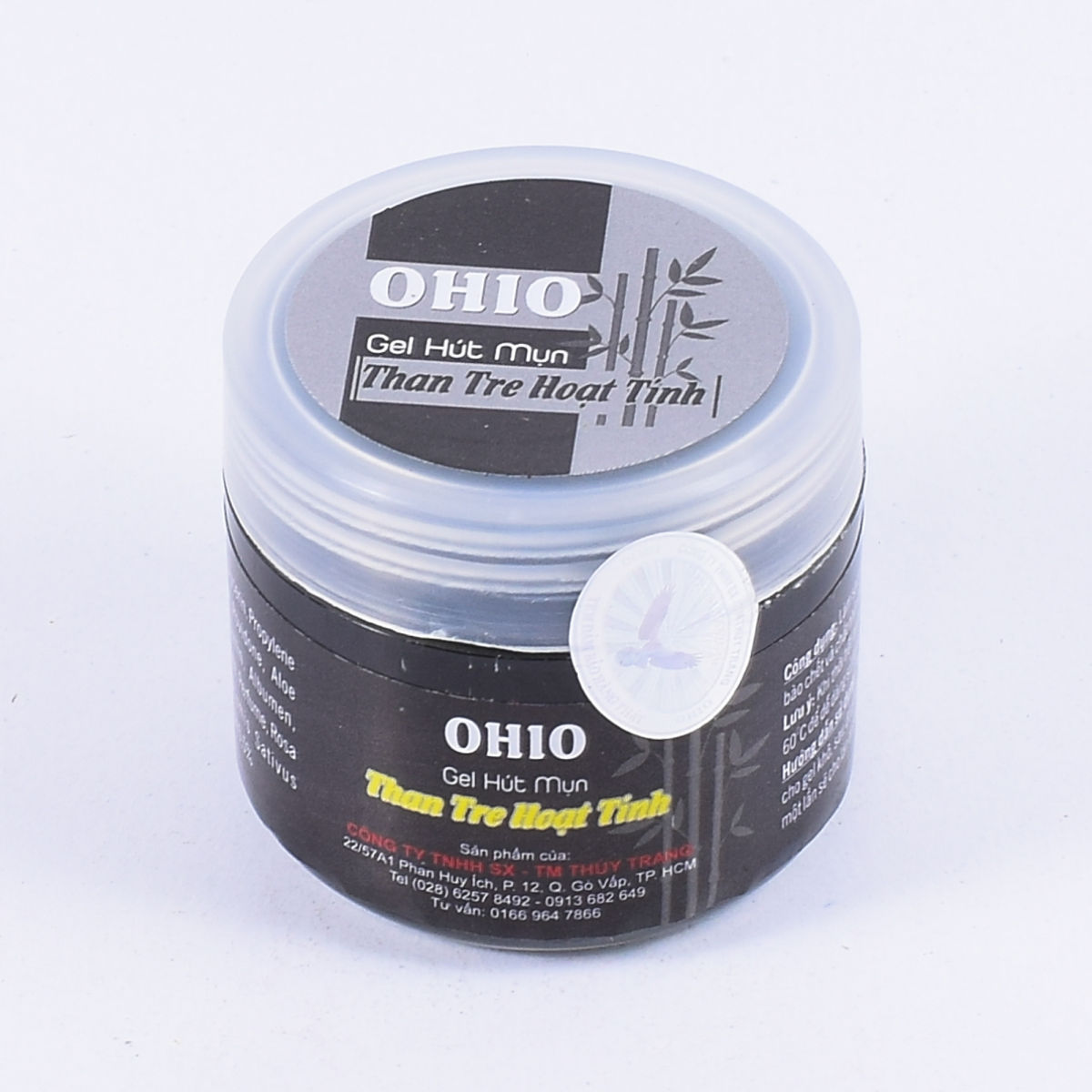 [HCM]Gel Lột Mụn Than Tre Hoạt Tính OHIO Hút Tận Gốc Bụi Bẩn Mụn Cám Mụn Trứng Cá Mụn Đầu Đen