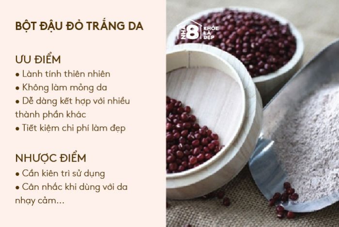 Bột đậu đỏ sống HANDMADE 1kg