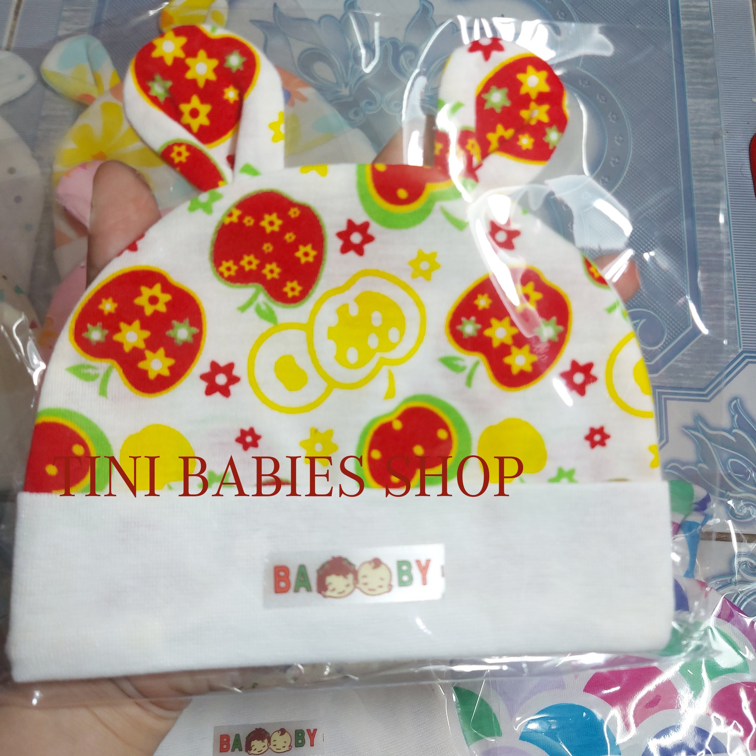 [HCM]Set 02 nón sơ sinh cho bé họa tiết đáng yêu (giao màu và họa tiết ngẫu nhiên)
