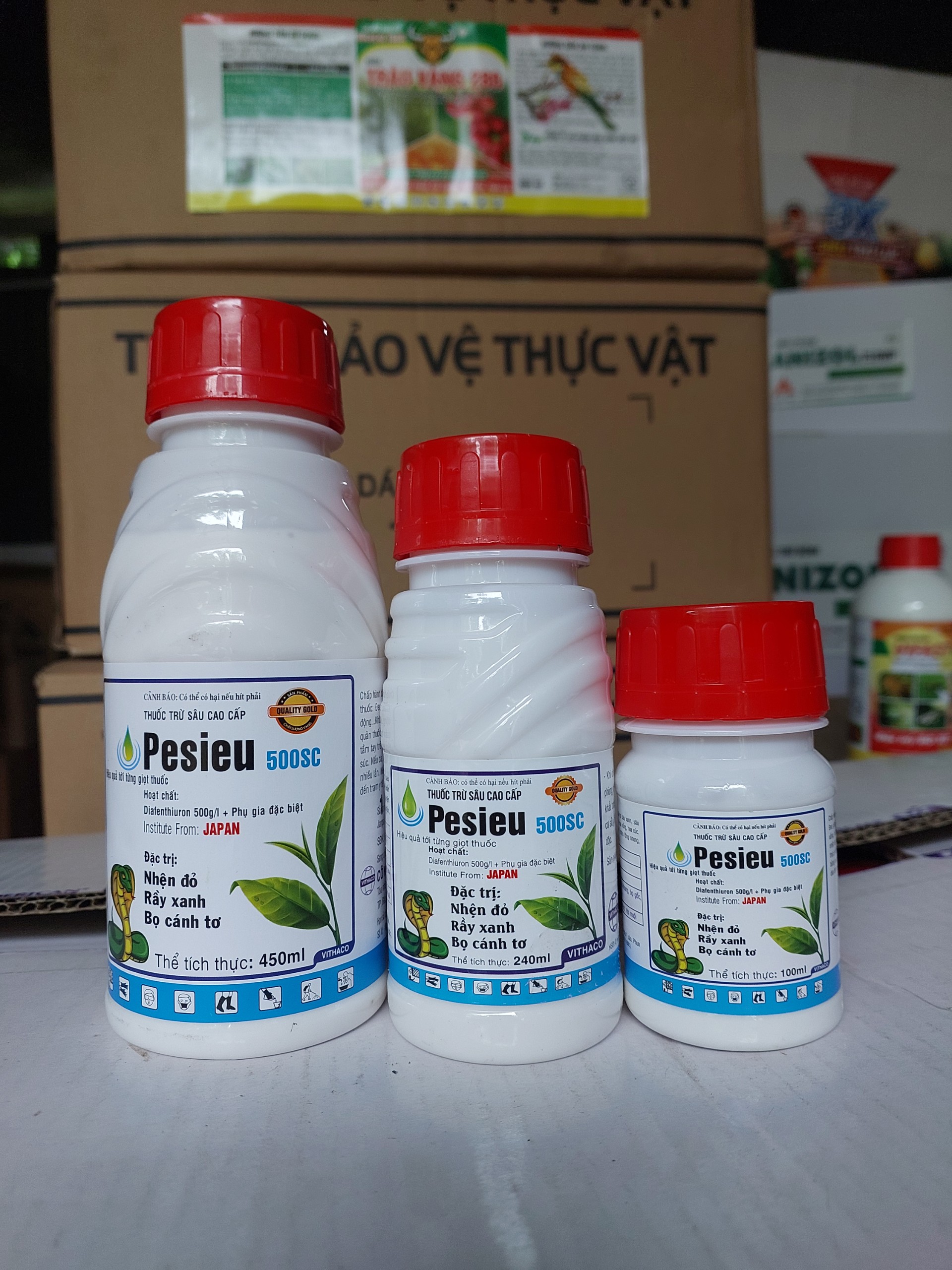 truốc trừ sâu PESIEU 500sc
