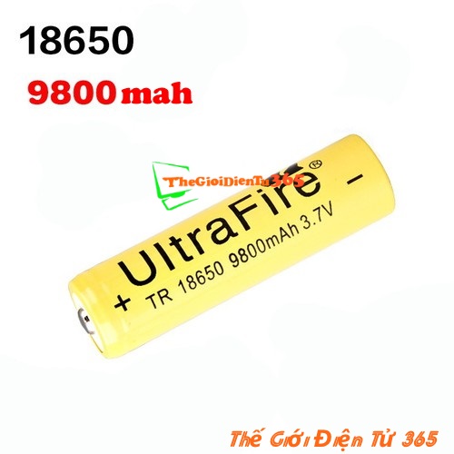 Pin sạc 3.7v 18650 9800mah