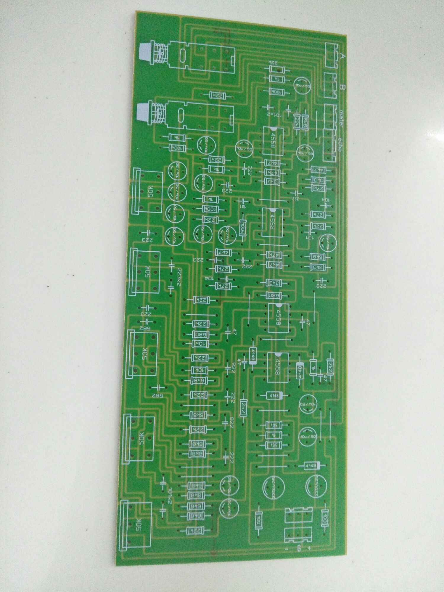 Pcb music 4 ic chỉnh Bas trec cực hay