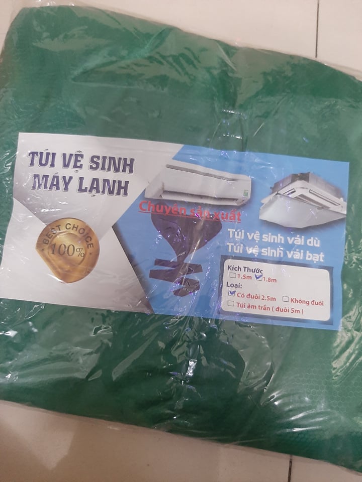 Túi/Áo Vệ Sinh Máy Lạnh (mẫu 1)