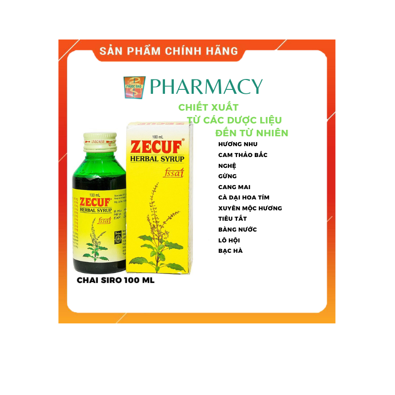 Zecuf - Siro ho thảo dược