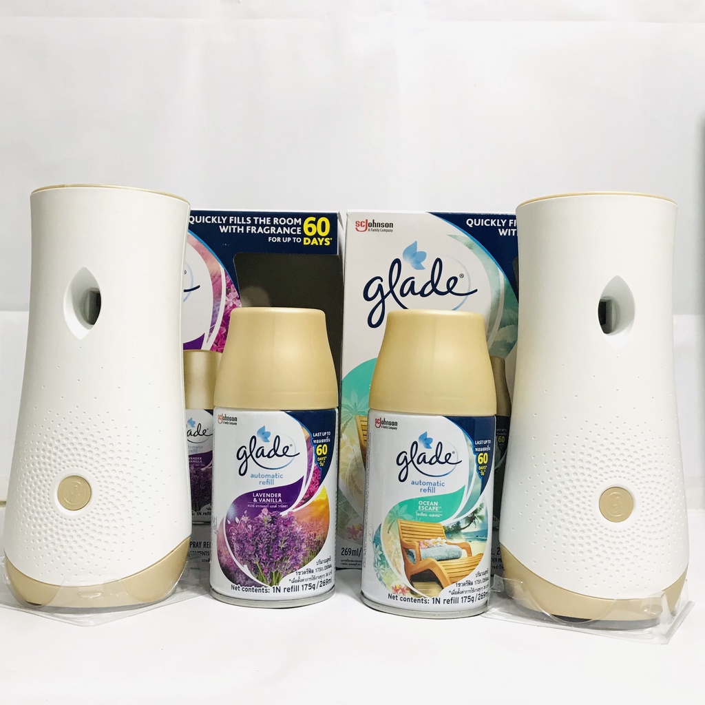 Máy Xịt Phòng Tự Động GLADE 3in1 (có thể chọn mùi hương)