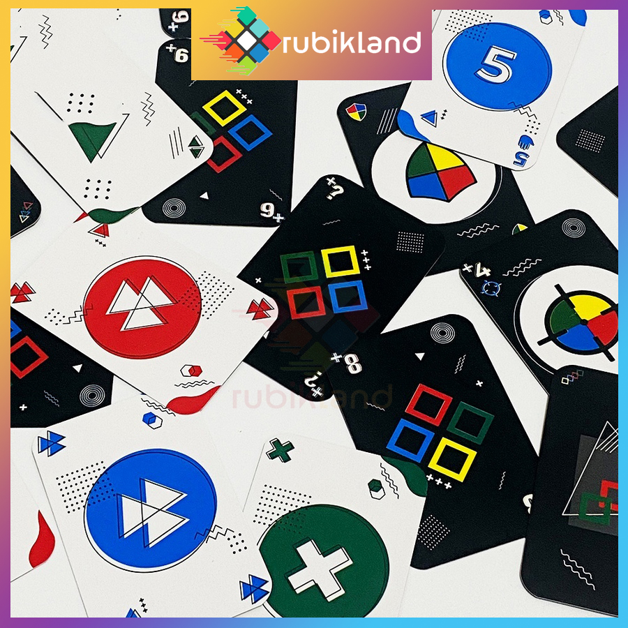 [Lá Đen] Bài Uno Board Game 156 Lá Bản Đầy Đủ Chất Giấy Dày (108 Lá Cơ Bản + 48 Lá Của 2 Bản Mở Rộng)