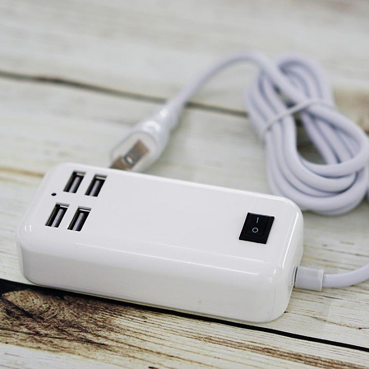 Ổ Cắm USB 15W 4 Cổng Màu Trắng