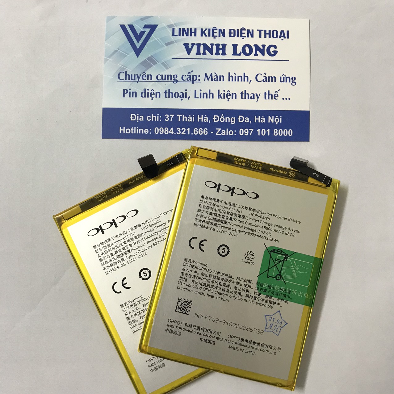 Pin oppo a52 / a72 / a92 blp781