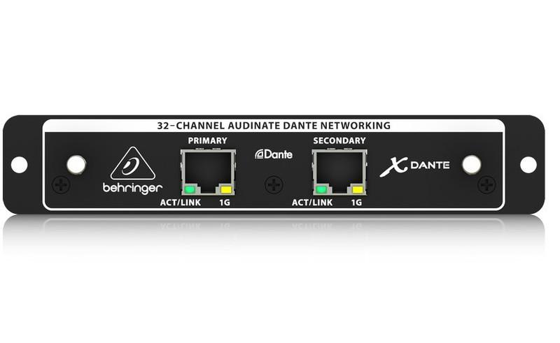Behringer X-Dante 32-Channel Expansion Card For X32 Digital Mixing Console