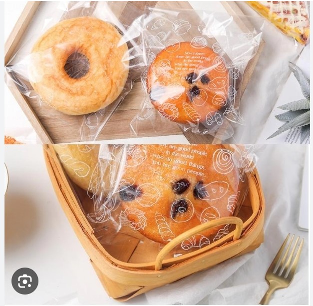 Túi đựng bánh dán miệng (10 cái)
