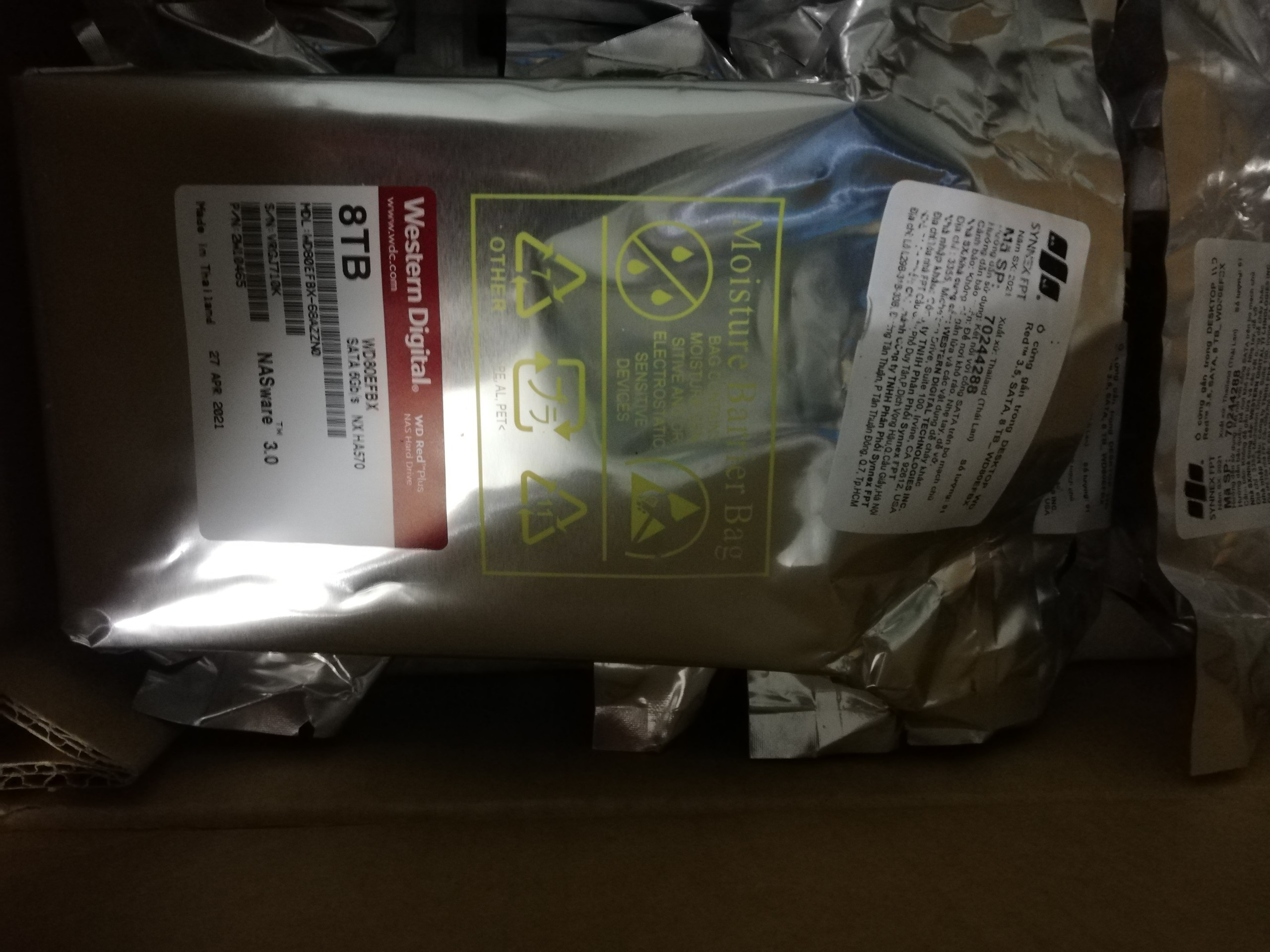 Ổ cứng WD Red Plus 8TB WD80EFBX