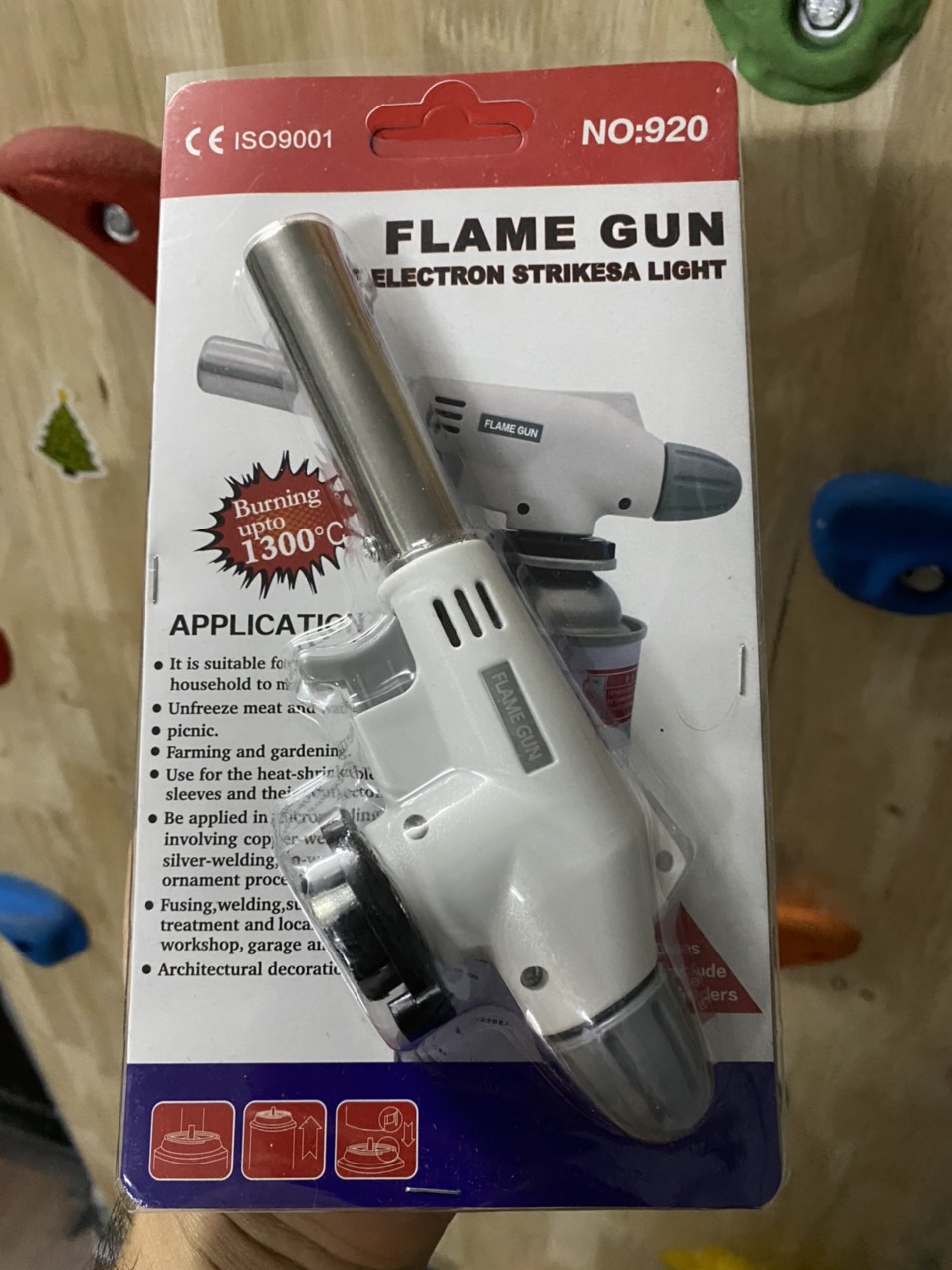 [HCM]Đầu khò gas cầm tay sử dụng bình ga mini