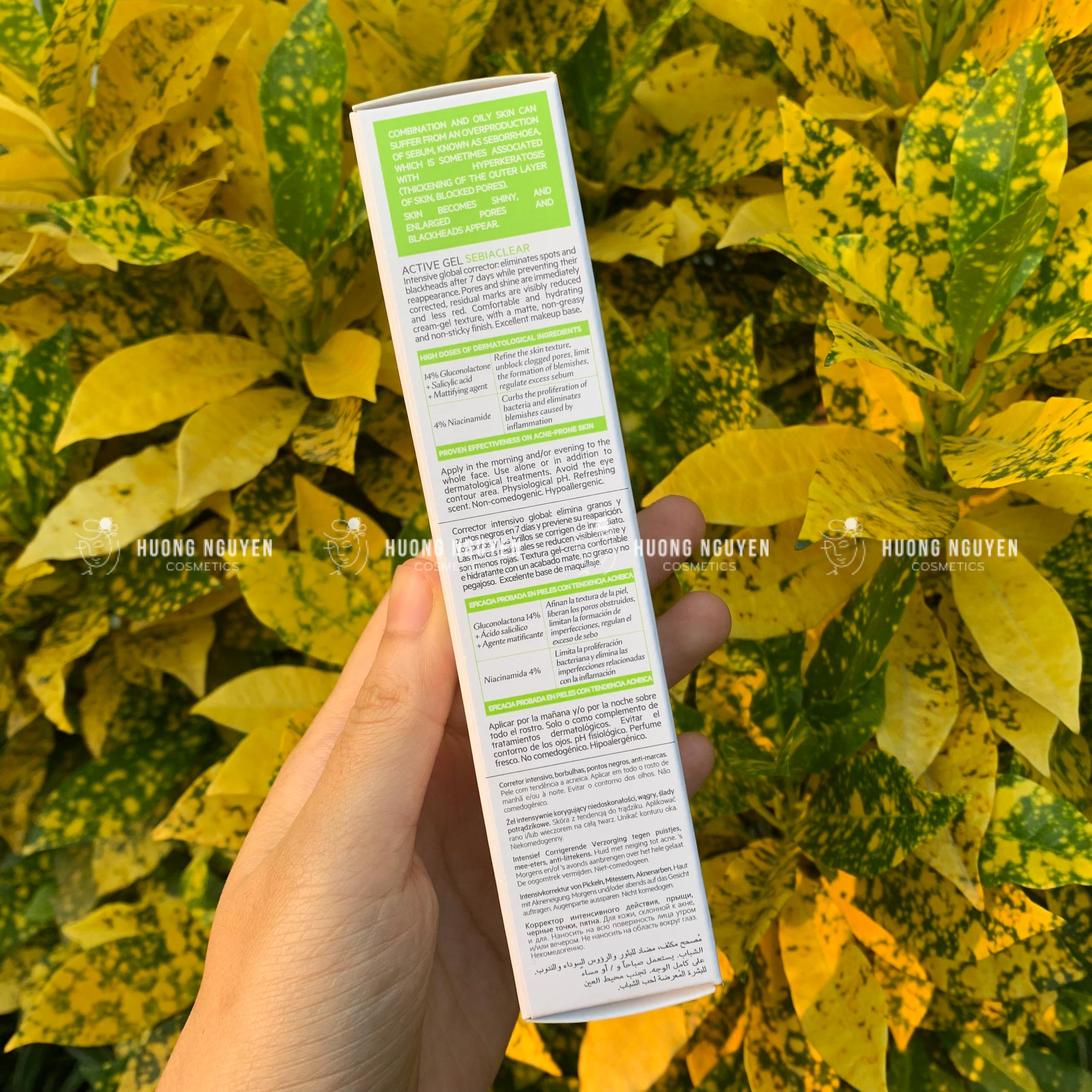 Kem Dưỡng Giảm Mụn SVR Sebiaclear Active 40ml