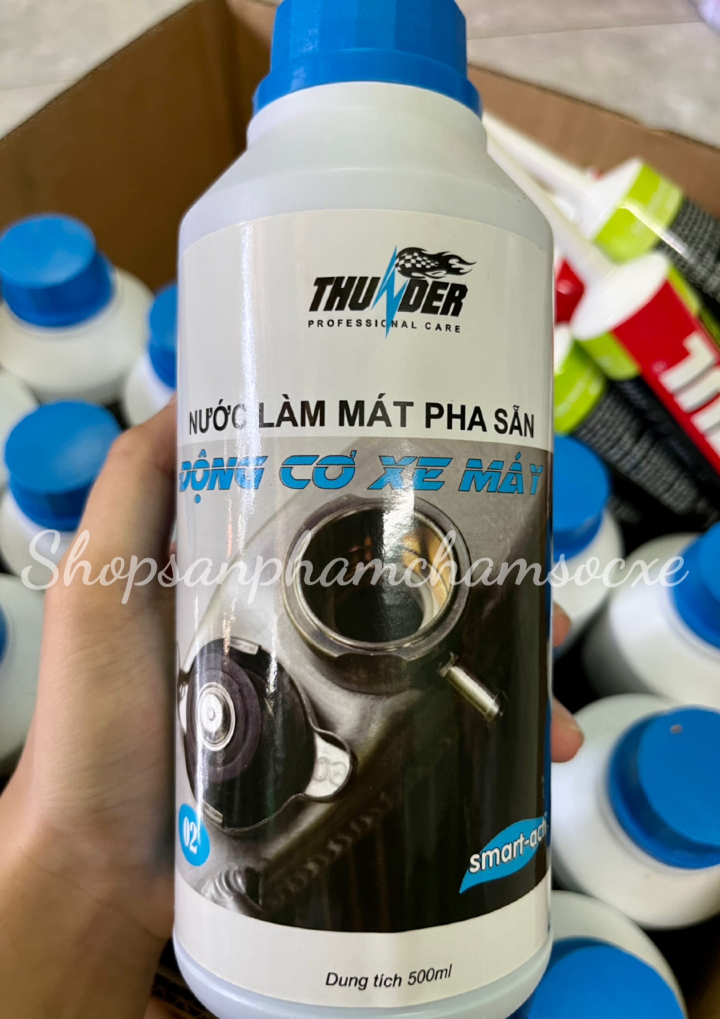 Nước làm mát thunder 500ml - Dành cho xe máy